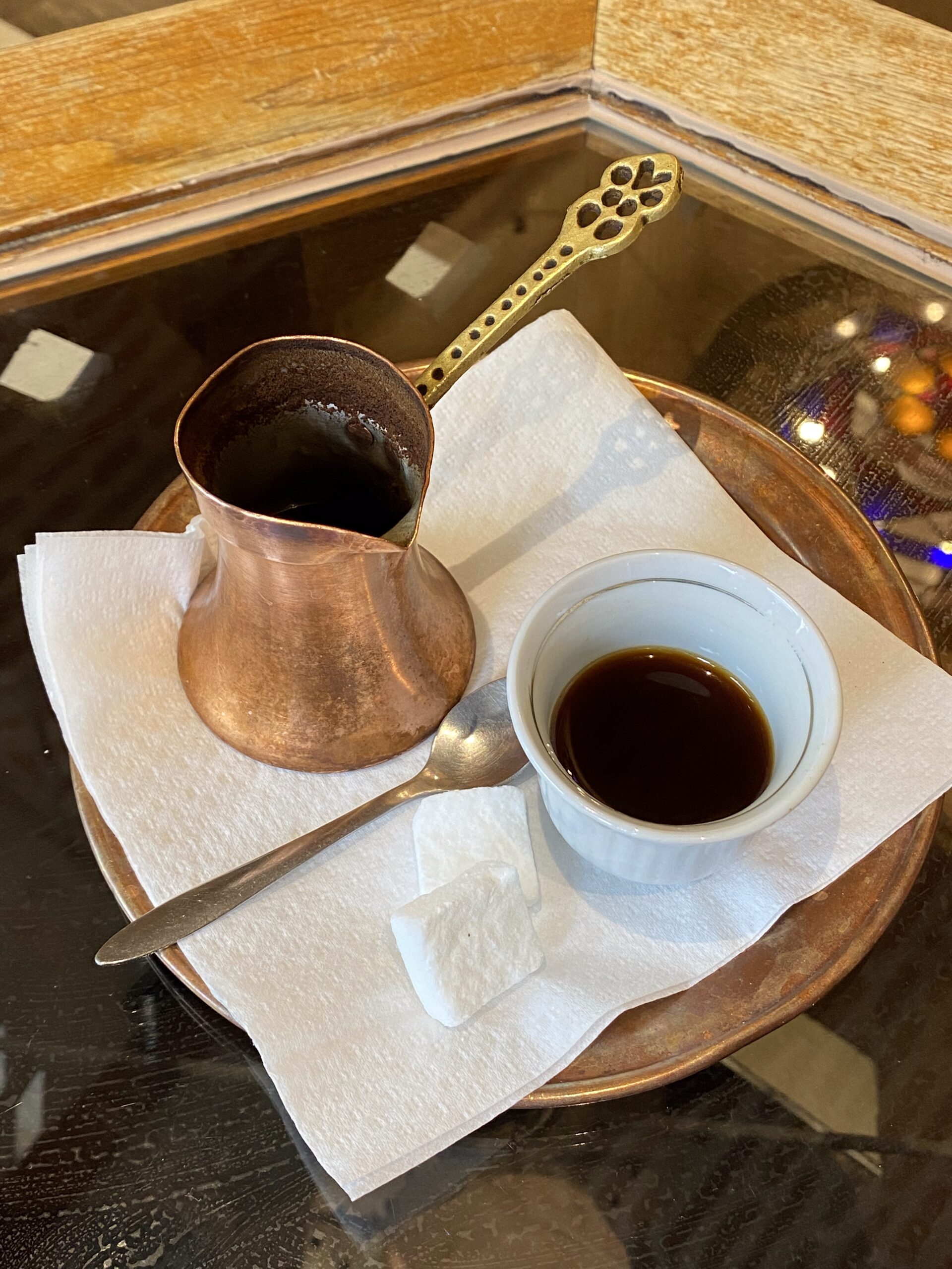 A traditional Bosnian café
