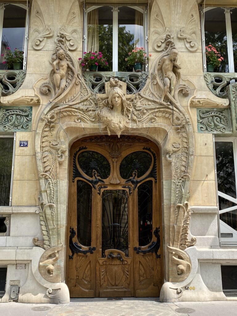 Paris, Belle Epoque Door